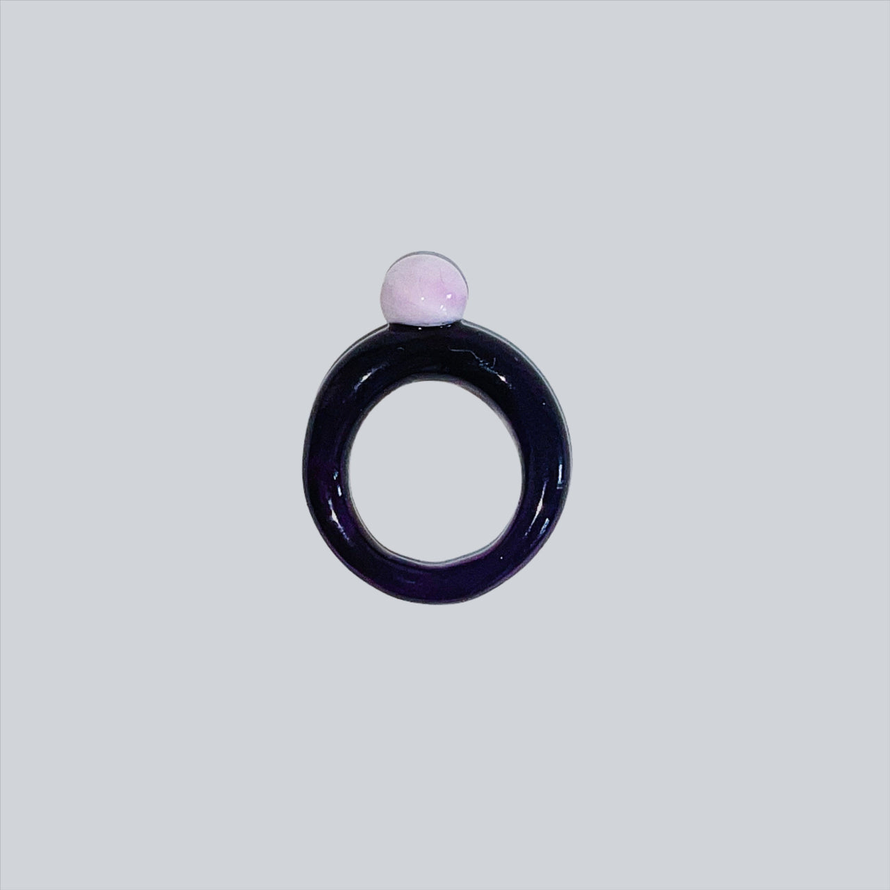 Morose Dot Glass Ring