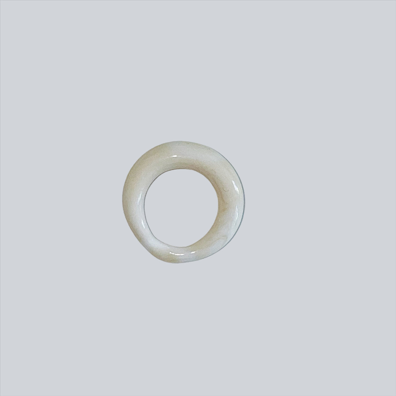 Ivory Glass Ring