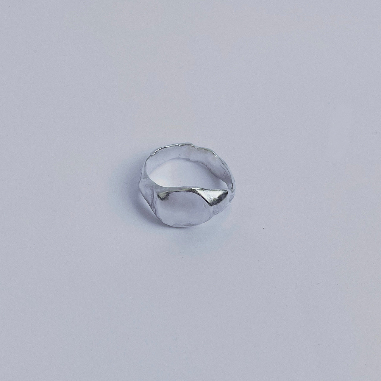 Uneven Signet Ring