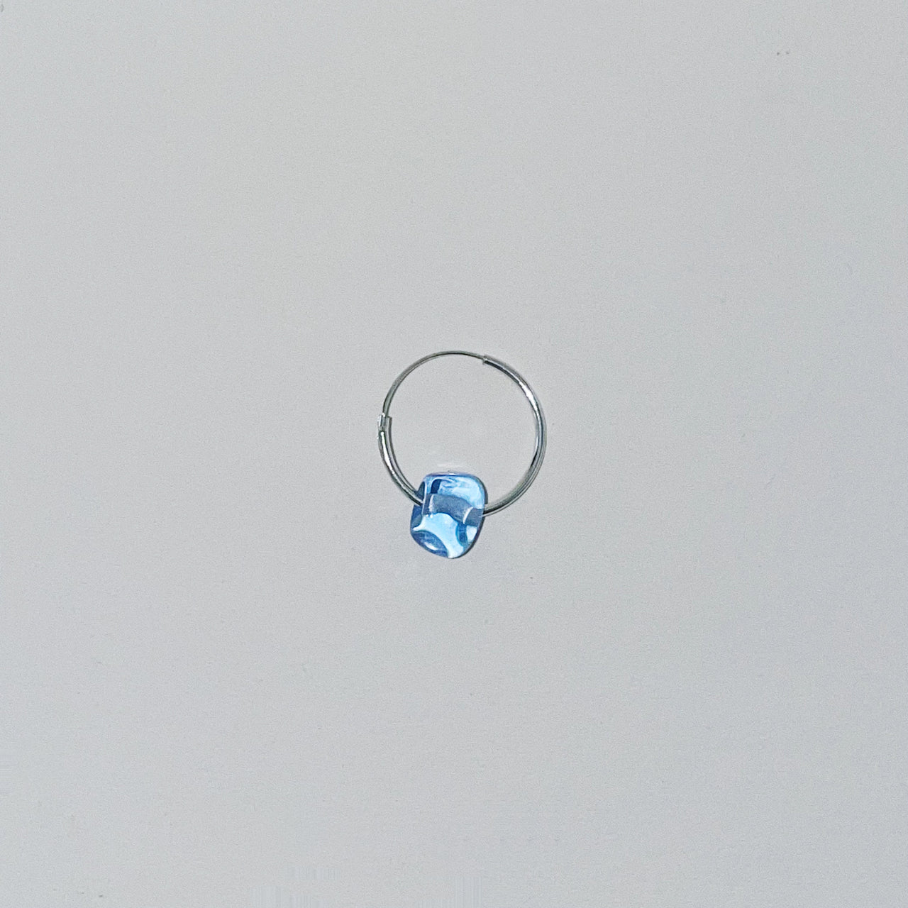 Little Rock Glass Earrings
