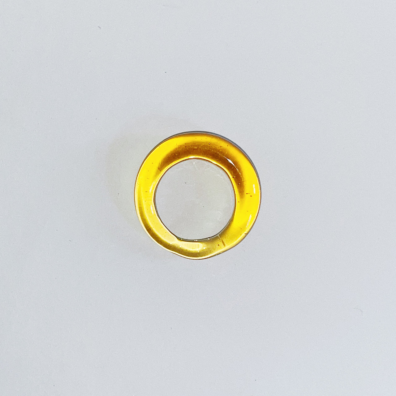Apricot Glass Ring