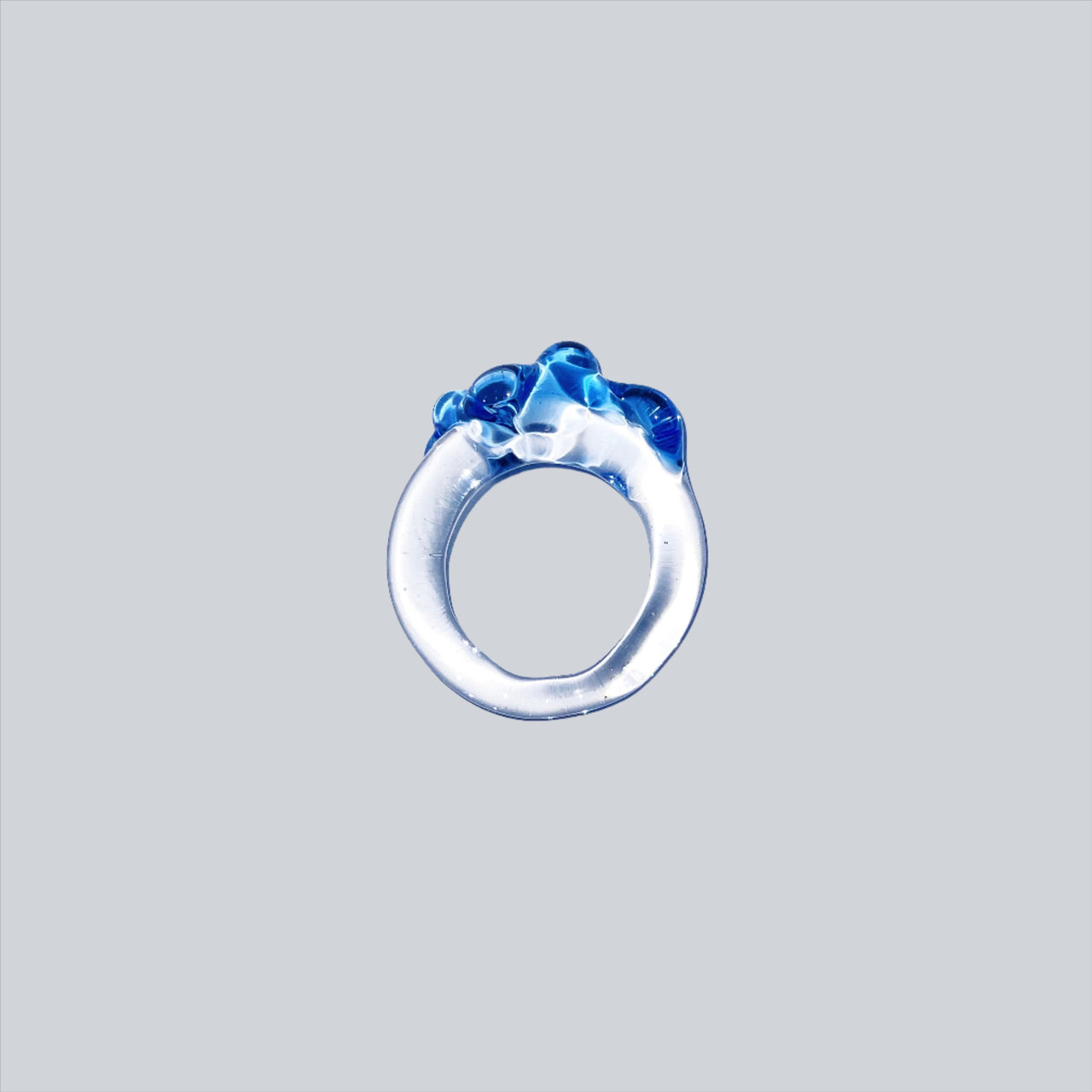 Icemountain Glass Ring