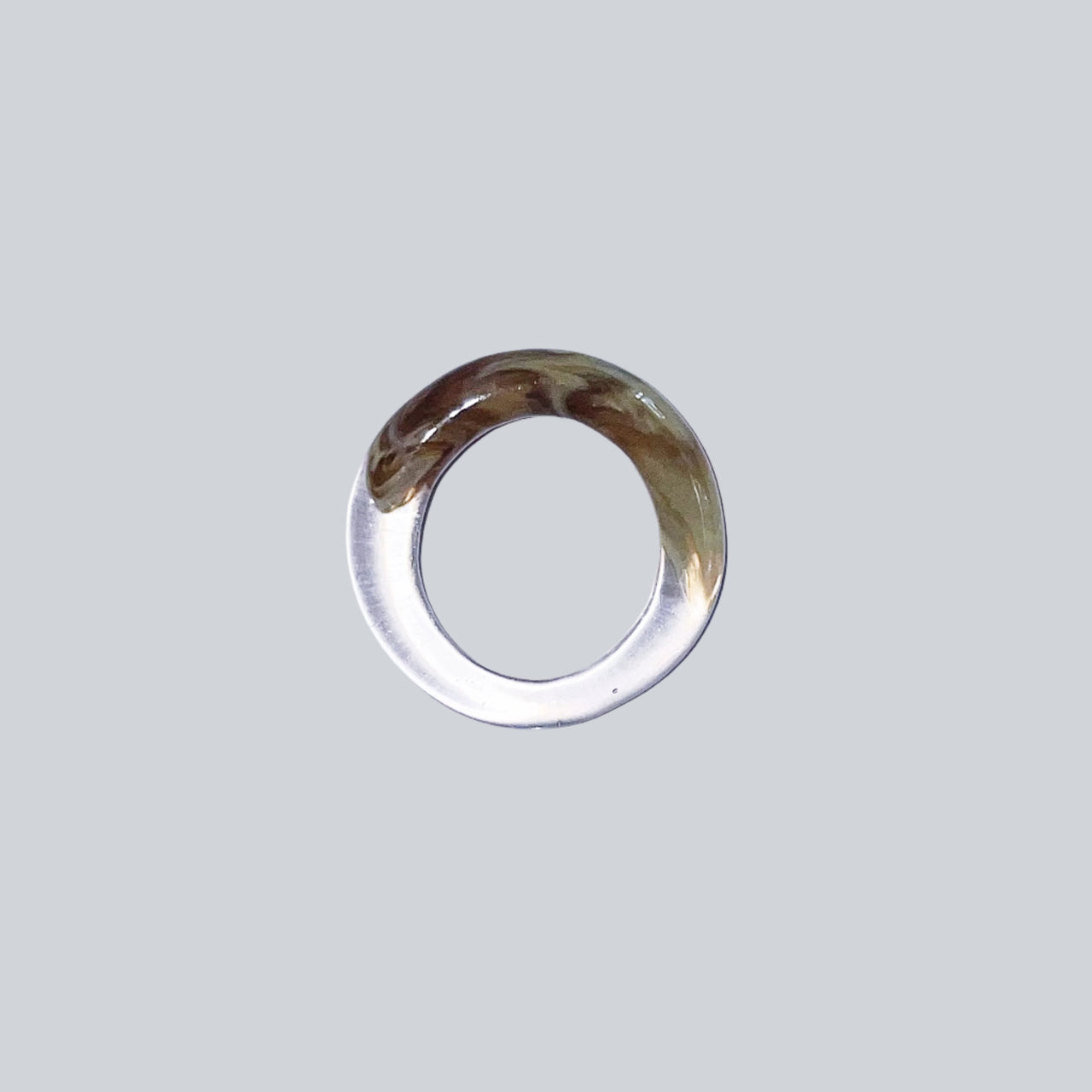 Sandstorm Glass Ring