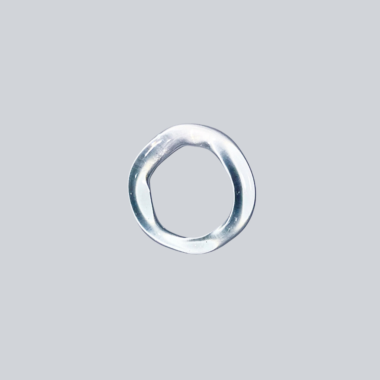 Sage Dew Thin Glass Ring
